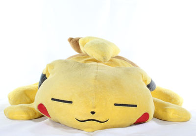 Tomy Kutakuta Sleeping Pikachu Big Plush Front