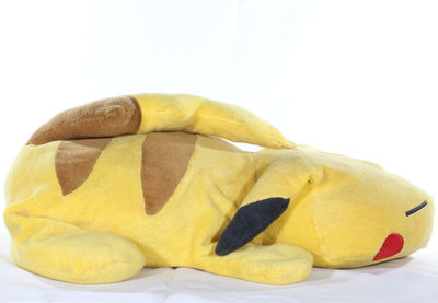 Tomy Kutakuta Sleeping Pikachu Big Plush Right Side